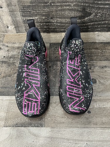 Nike React Metcon AMP Black Pink Men's Cross Training Shoes CN5501-046 Sz 9.5 US - Picture 3 of 6