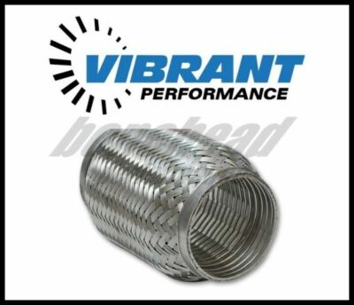 Vibrant TurboFlex Coupling w/ Interlock Liner, 4'' dia. x 8'' long
