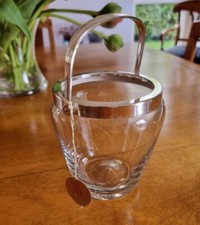 WMF EISWÜRFELEIMER-GLAS-MIT ORIGINAL-ETIKETT- 1950/60