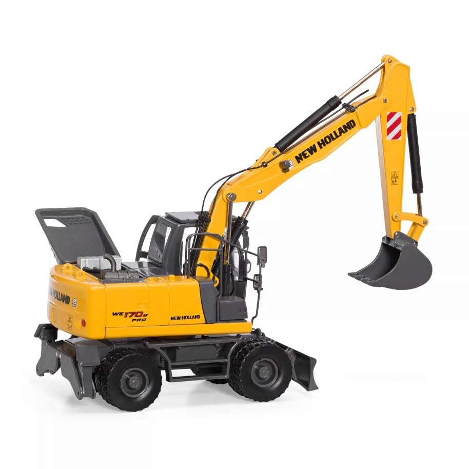 Excavadora de ruedas New Holland WE170E Pro - Motorart escala 1:50 modelo #13787 nueva Foto 2 de 4