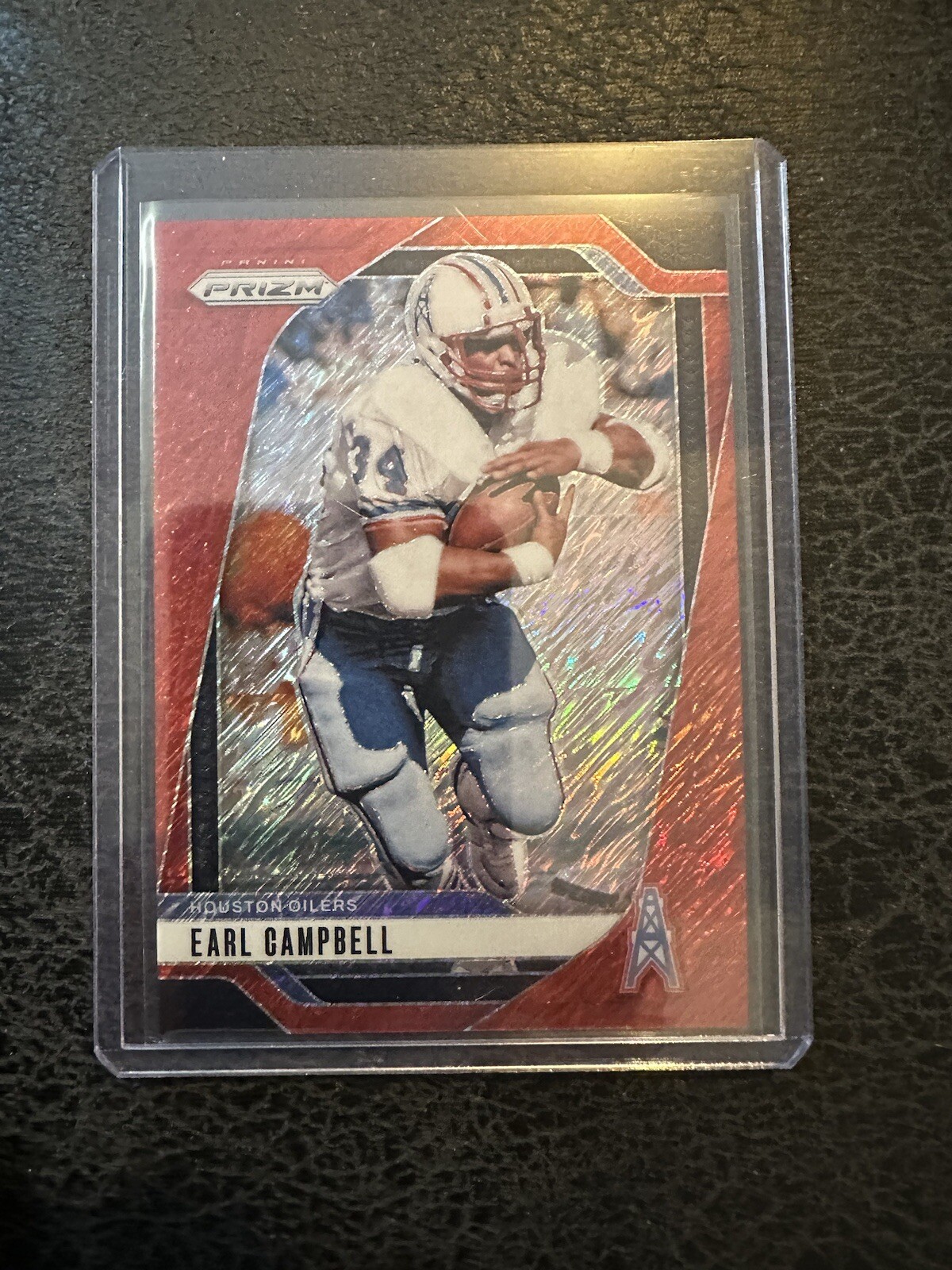 2024 Earl Campbell Panini Prizm Red Shimmer Prizm 12/35