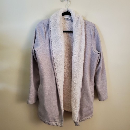 L.L. Bean Sherpa Lined Cozy Cardigan 