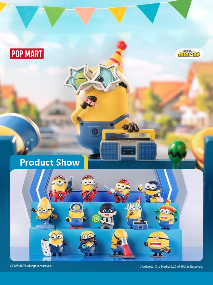POP MART Minions Illumination's Despicable ME4 Series Figure