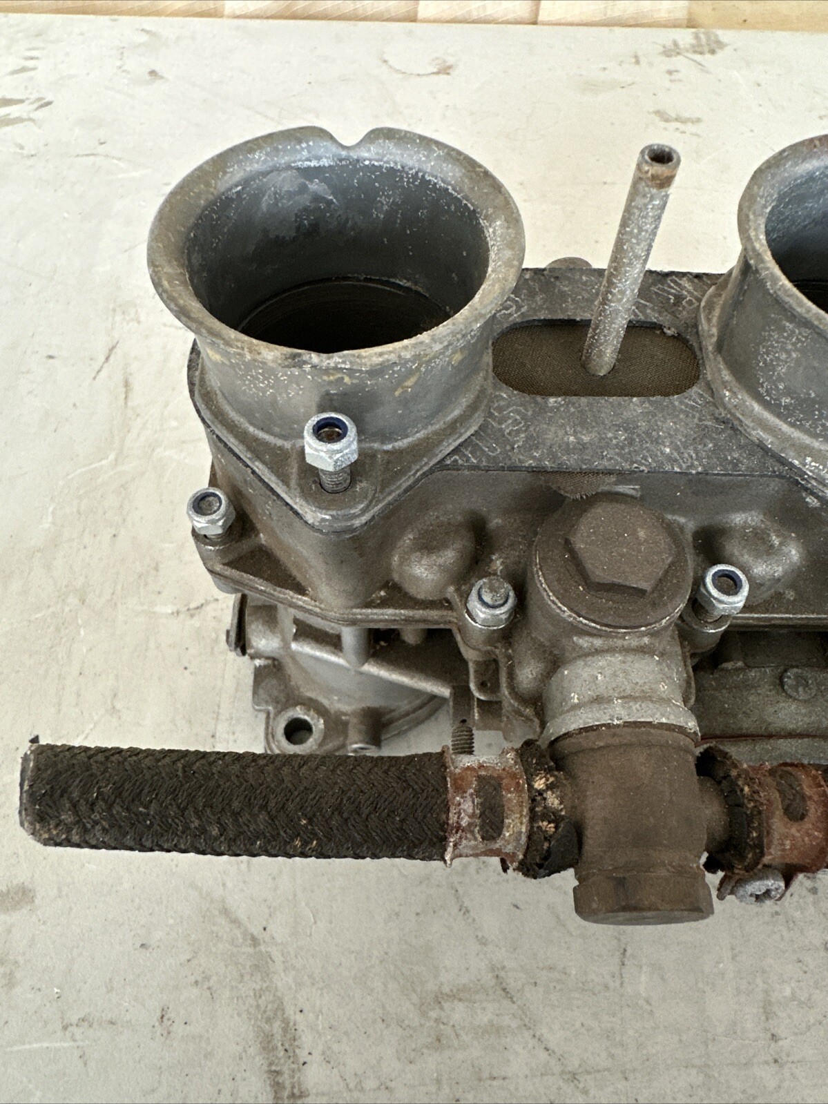 OEM VINTAGE FERRARI BB 512 WEBER 40 IF3C CARBURETOR READ