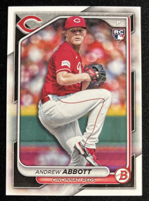 2024 Bowman (RC) Andrew Abbott #70 Cincinnati Reds 