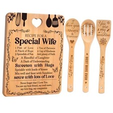 Valentine Day Gifts for Wife - "Recipe for a Special Wife" Valentine's For Wife