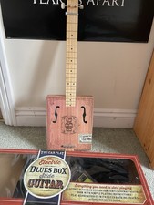 BBG #05 The Electric Blues Cigar Box Slide Guitar Kit 3-String Cardboard Body