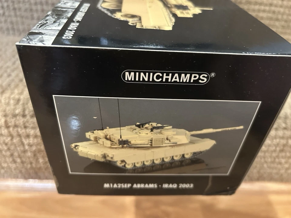 Minichamps 1:35 U.S. M1A2SEP Abrams, 'Charlie Scarf' Iraq 2003, No. 350043000 - Image 4 of 4