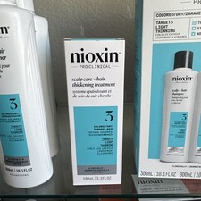 Nioxin System 3 Scalp Treatment 3.38 oz Colored Hair Light Thinning Leave-In
