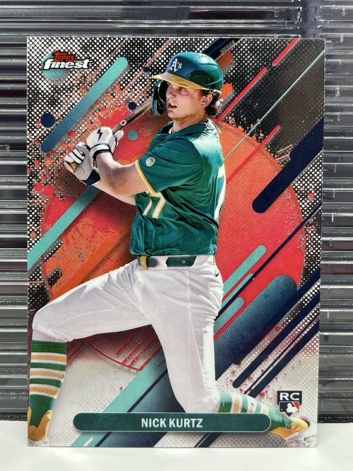 2025 Topps Finest #252 Nick Kurtz RC Rare Athletics