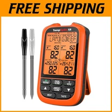 1000FT Wireless Meat Thermometer with Color-Coded Probes