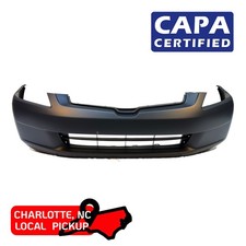 Primed Front Bumper Cover For 2003-2005 Honda Accord Dx Ex Lx Hybrid Capa-clt