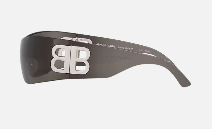 Balenciaga BB0359S Sunglasses Col. 001 Black/Gray lenses  new thumbnail 2