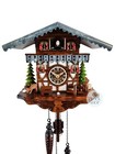 Deer Battery Chalet Cuckoo Clock 23cm By ENGSTLER