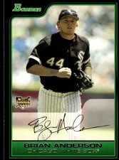 Brian Anderson 2006 Bowman Draft Picks & Prospects #BDP7 White Sox MLB READ