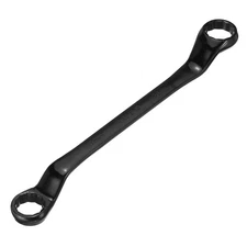 45 Degree Offset Box End Wrench 32 x 36mm Metric 12 Point Double End Black