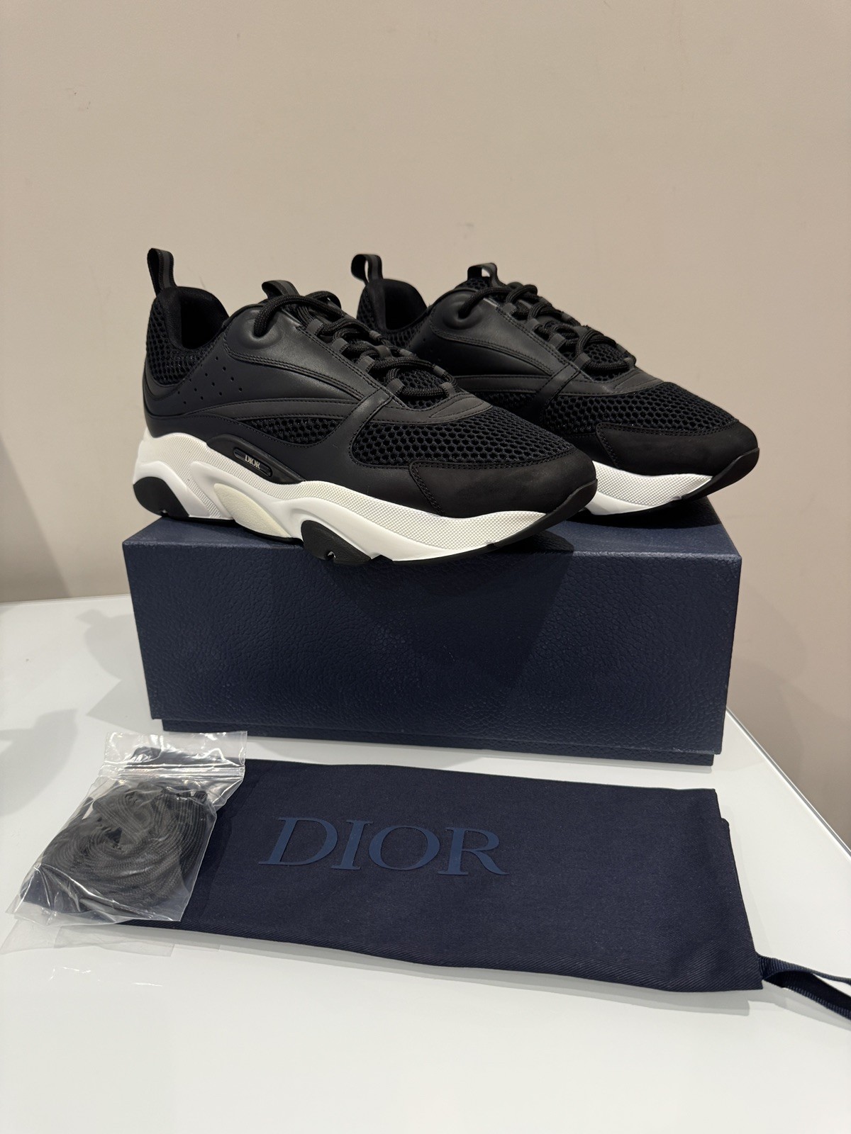Dior B22 Black and White Men’s UK 11 (fits UK10/10.5) Brand New with Box