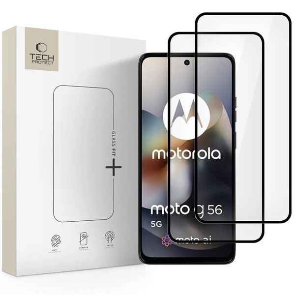 Tech-Protect GehÄRtetes Glas Glass Fit+ FÜR Motorola Moto G56 5G Schutz 2-image