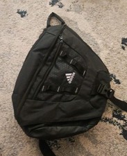 Adidas Load Spring Mochila Bandolera Mensajero Bolso de Hombro Negro