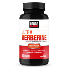 Force Factor Ultra Berberine, 500mg Berberine...