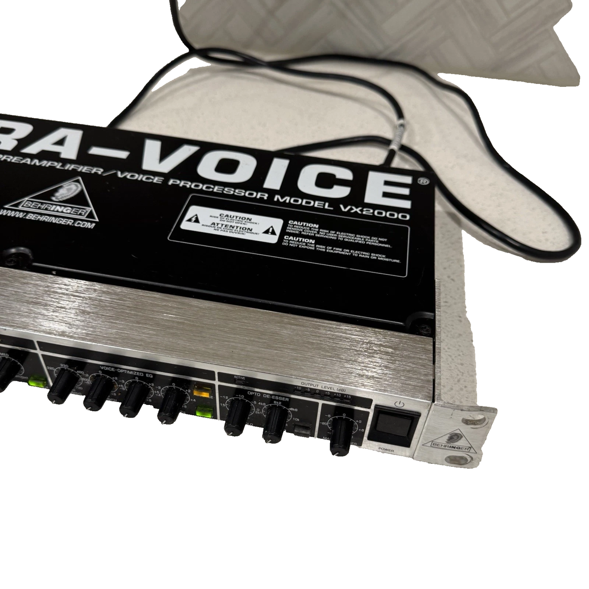 Behringer VX2000 Ultra-Voice Pro Mic Preamp / Voice Processor | eBay