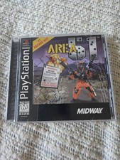 Area 51 PlayStation 1 PS1 Complete CIB Black Label