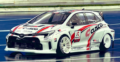 Reve D 1/10 RC Car BODY TOYOTA COROLLA GR Cusco  #DB-GRCC -OPEN BOX-