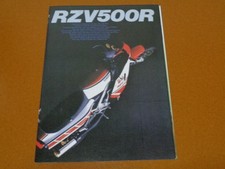 RZV500R catalog. Check Yamaha, 2-stroke, RZV500, TZ 50 125 750, TZR, RZ 250 350
