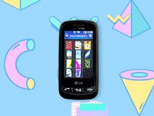 Vintage Y2K LG Slide Keyboard Cell Phone. Works