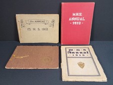 Wilbur Pete Fats Henry Mansfield HS Yearbooks Canton Bulldogs Football Team HOF