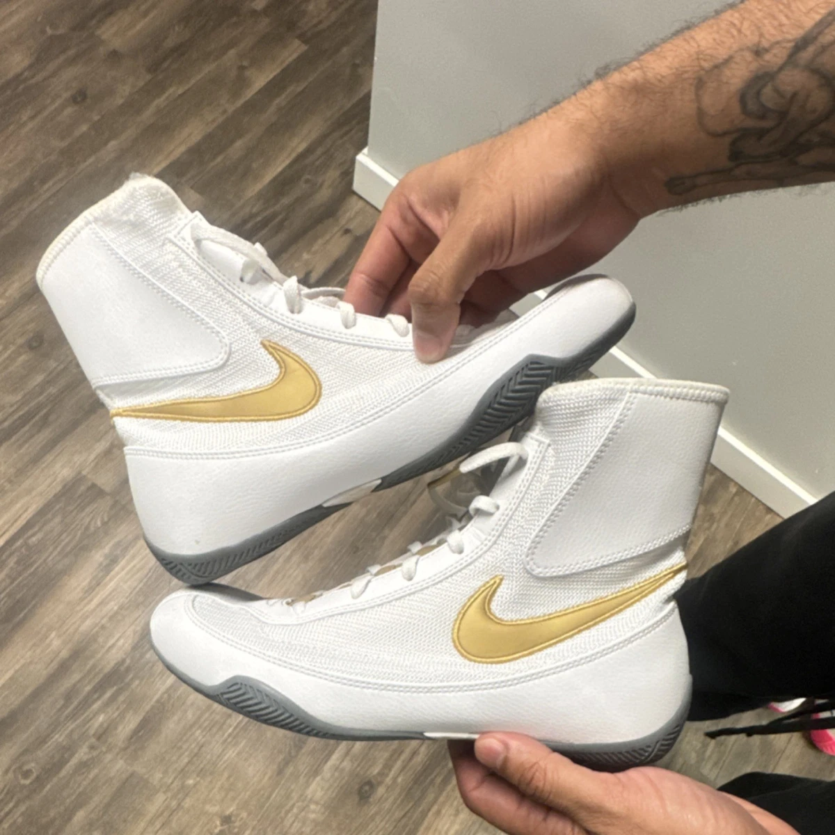 Nike White Boxing & MMA Shoes & Footwear for sale - eBay