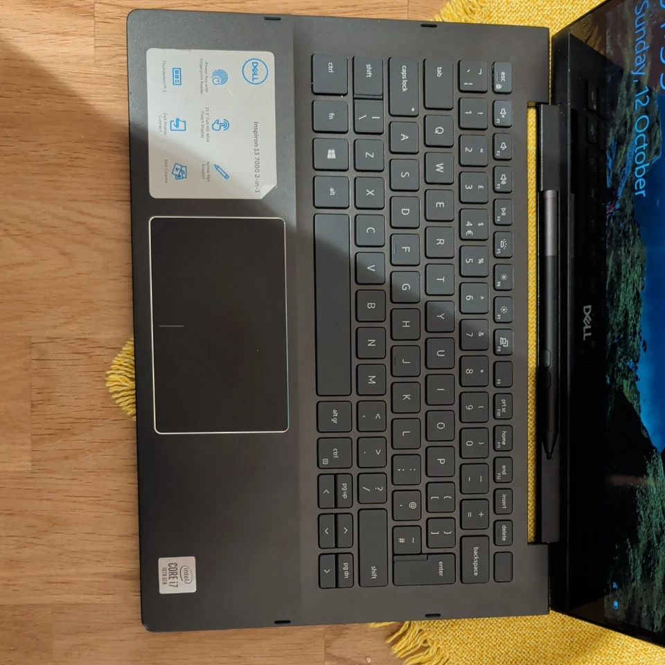 Dell Inspiron 7391 2-in-1 13.3 Convertible Touch i7-10510U 8GB RAM 512GB SSD - Bild 2 von 4