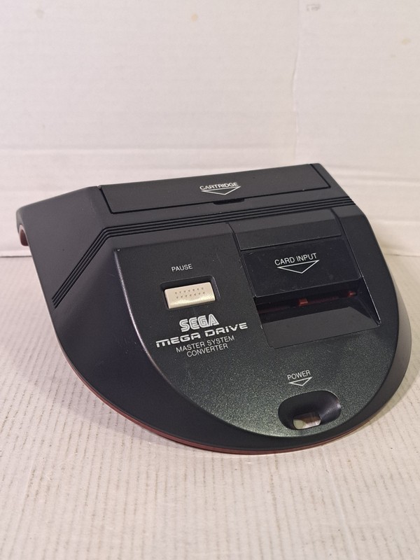 Official / Genuine Sega Mega Drive Master System Converter Tested & Working