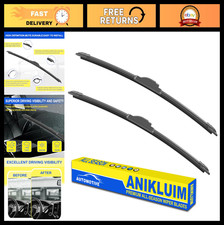 Premium 22" + 19" All-Season Durable Quiet Windshield Wiper Blades - Set of 2