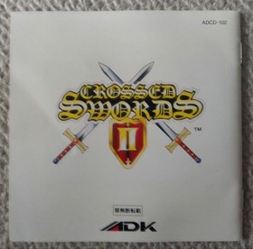 Crossed Swords II NeoGeo CD Action Game Used ADCD-102 1995
