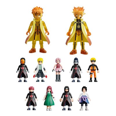 BLOKEES NARUTO うちはサスケ うちはマダラ 2体　ブロッキーズ Blokees Naruto Shippuden Galaxy Version 01 UB Kushina Uzumaki