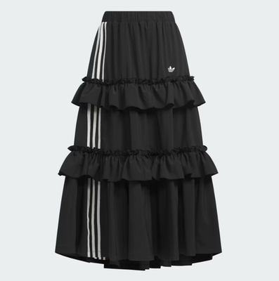 Adidas Women Originals OTT Long Skirt Black KQ6505 | eBay