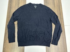 14th  Union Cashmere Sweater Mens Size XL Black Pullover Warm Crew Neck