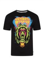 Fully licensed Mens Large WWE Ultimate Warrior Legends Retro T-shirt BNWT