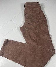 Universal Thread High Rise Skinny Corduroy Pants Brown Women s Size 2/26R