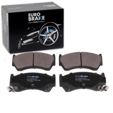 EUROBRAKE BREMSBELÄGE SATZ VORDERACHSE PASSEND FÜR NISSAN ALMERA BREMSEN |
