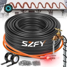 100FT Heat Tape for Water Pipes 40 F Deicing Cable Pipe Heating Cables for Roof