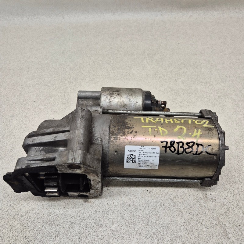 2010001022 Motorino avviamento FORD TRANSIT (FY) 300 2.4TD(66Kw) PM-TA-DC FRG