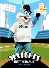 2024 Topps Big League Mascots MLB Billy The Marlin Miami Marlins Trading Card