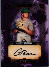 2024 Wild Card 5 Card Draw Auto Parallel #1/4 Garrett Baumann 5CDV-GBA Autograph