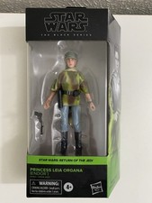 PRINCESS LEIA ORGANA ENDOR PONCHO  03 Black Series Star Wars 6  Figure 2020 ROTJ
