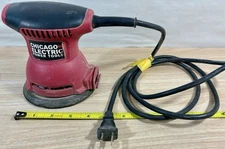 Chicago Electric 5" Random Orbital Palm Sander 93431 Tested 12000 RPM (G)