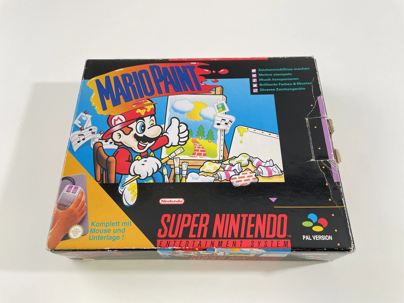 Super Nintendo Mario Paint NOE Bon état