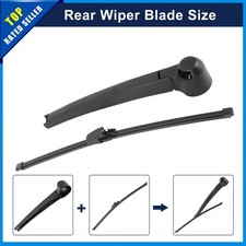 DHL HECKWISCHERARM WISCHERARM + HINTEN SCHEIBENWISCHER FÜR VW POLO Golf Passat