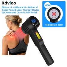 305W Class IV Super Pulsed Laser 660/808/905nm for Pain Relief Physical Therapy